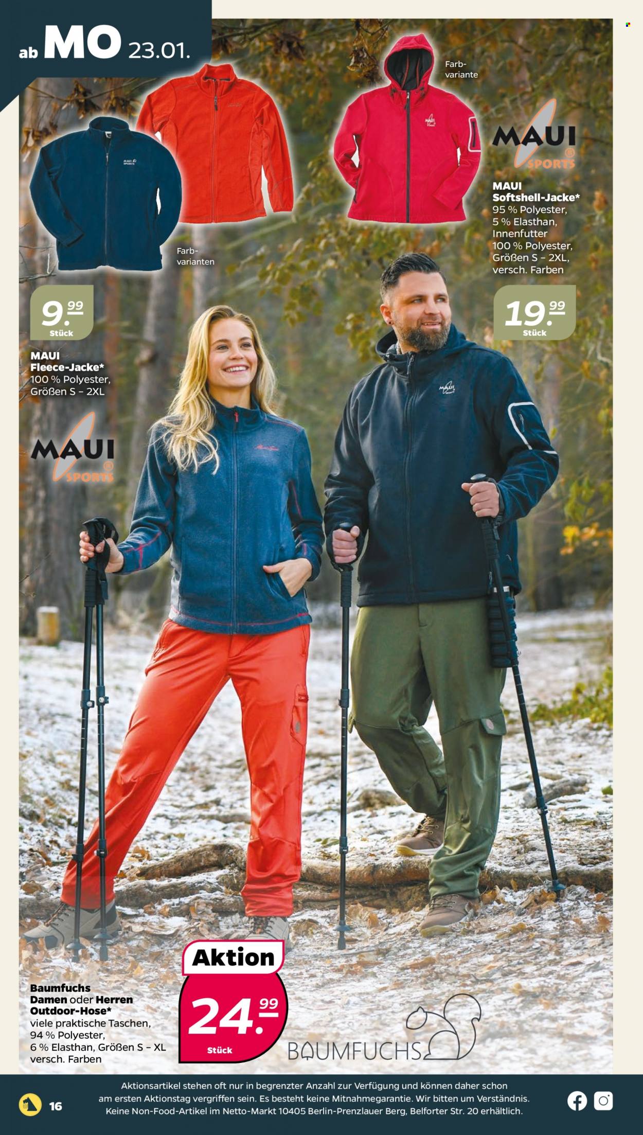 Netto Prospekte  - 23.01.2023 - 28.01.2023. Seite 16