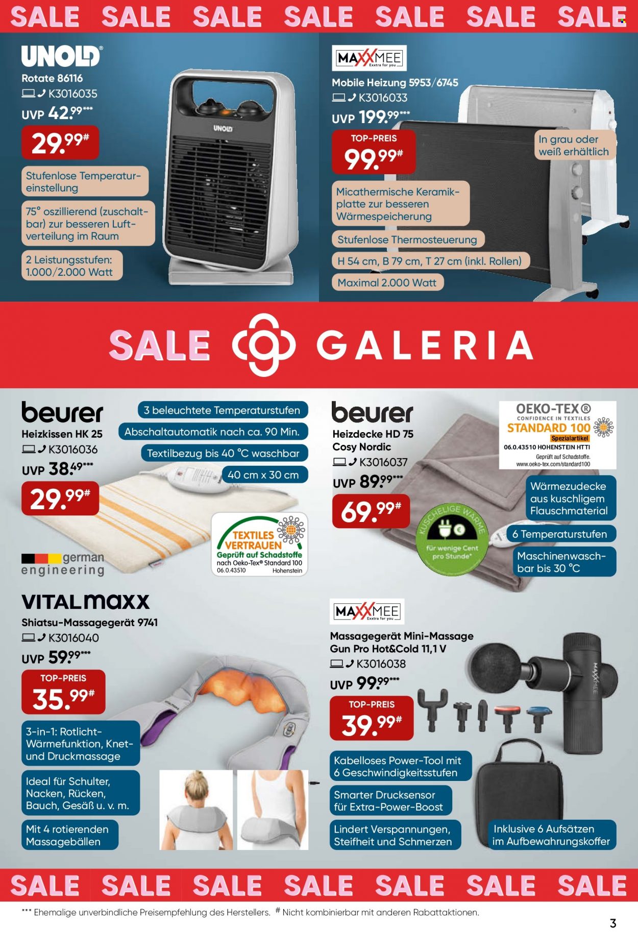 GALERIA Karstadt Kaufhof Prospekte  - 18.01.2023 - 24.01.2023. Seite 3