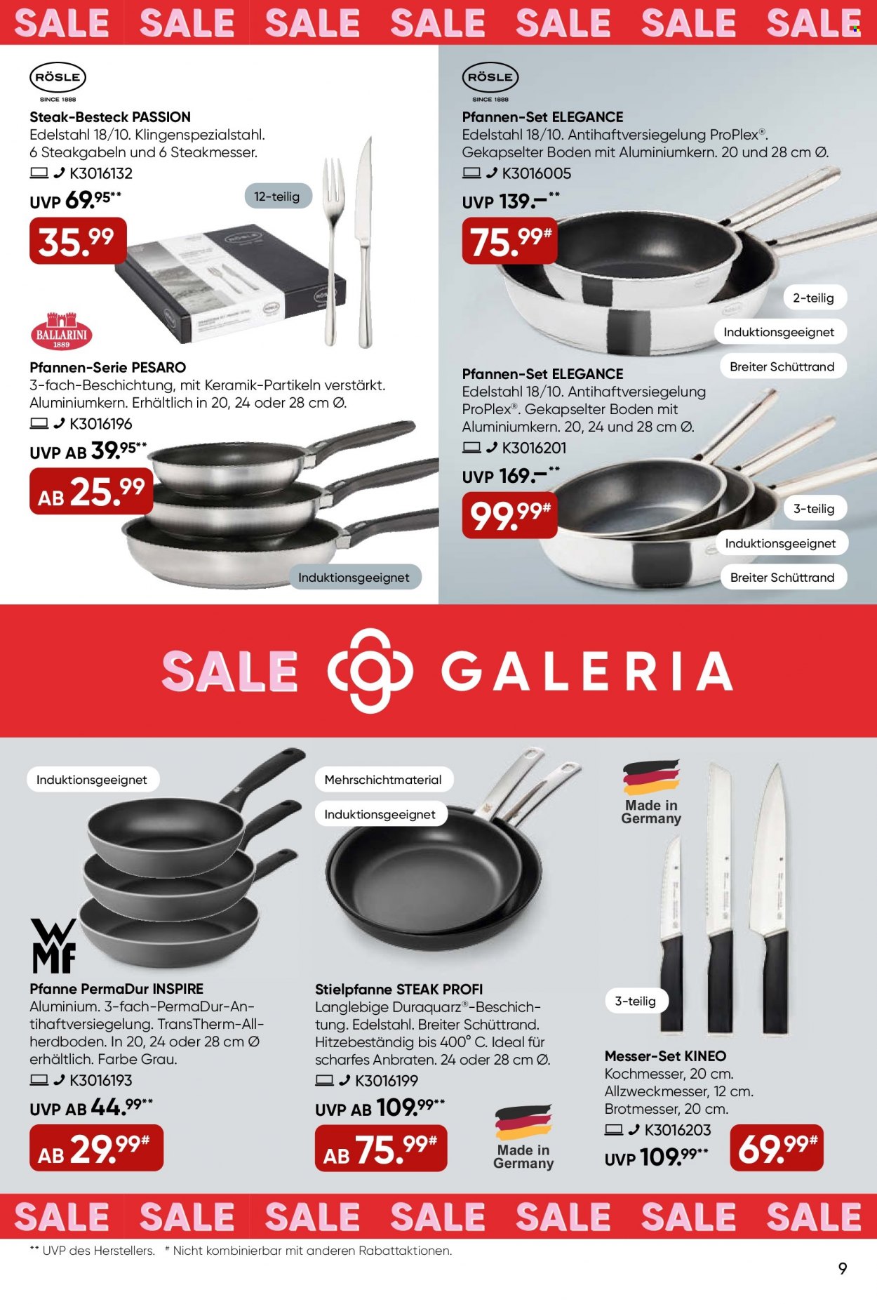 GALERIA Karstadt Kaufhof Prospekte  - 18.01.2023 - 24.01.2023. Seite 9