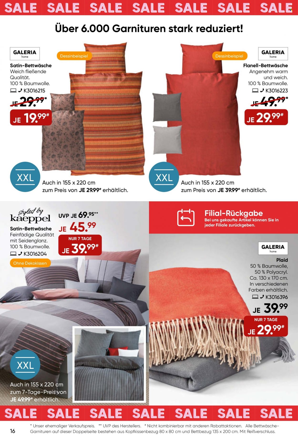 GALERIA Karstadt Kaufhof Prospekte  - 18.01.2023 - 24.01.2023. Seite 16