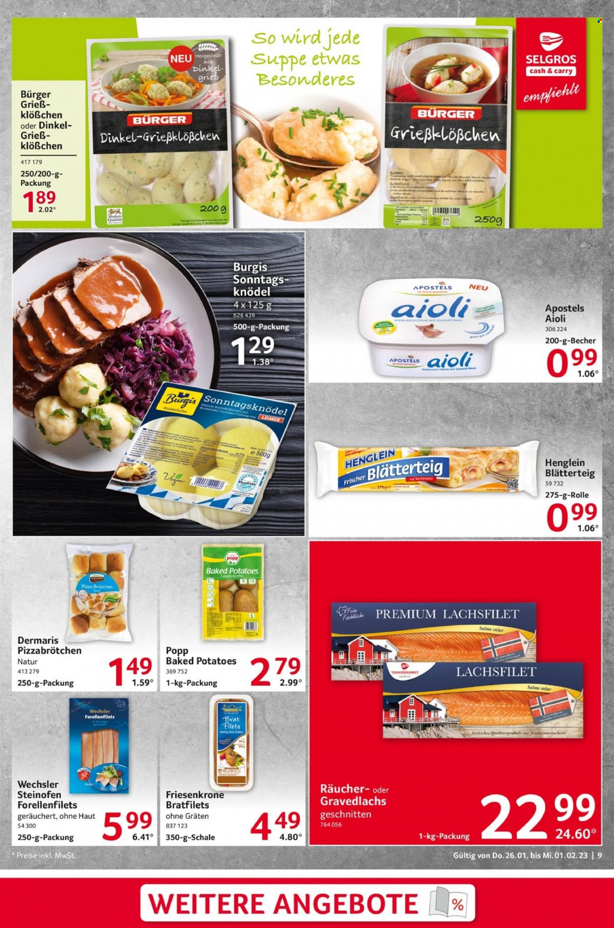 Selgros Prospekte  - 26.01.2023 - 1.02.2023. Seite 9