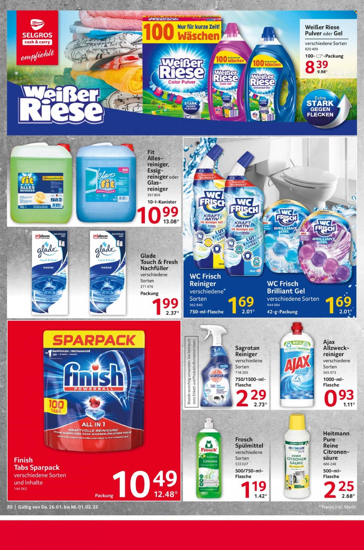 Selgros Prospekte  - 26.01.2023 - 1.02.2023. Seite 20