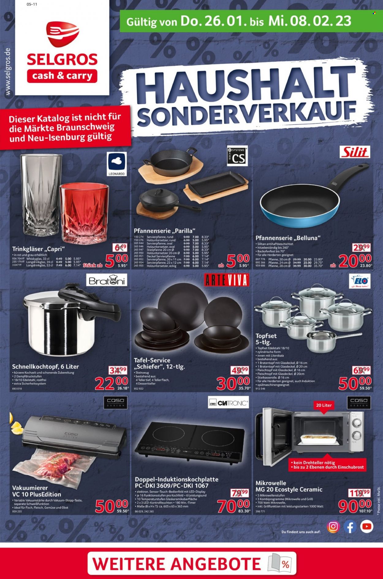 Selgros Prospekte  - 26.01.2023 - 8.02.2023. Seite 1