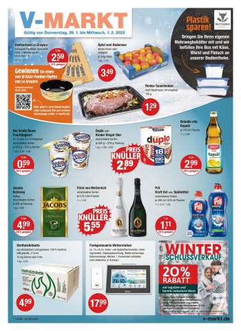Prospekte V-Markt - 26.01.2023 - 1.02.2023.