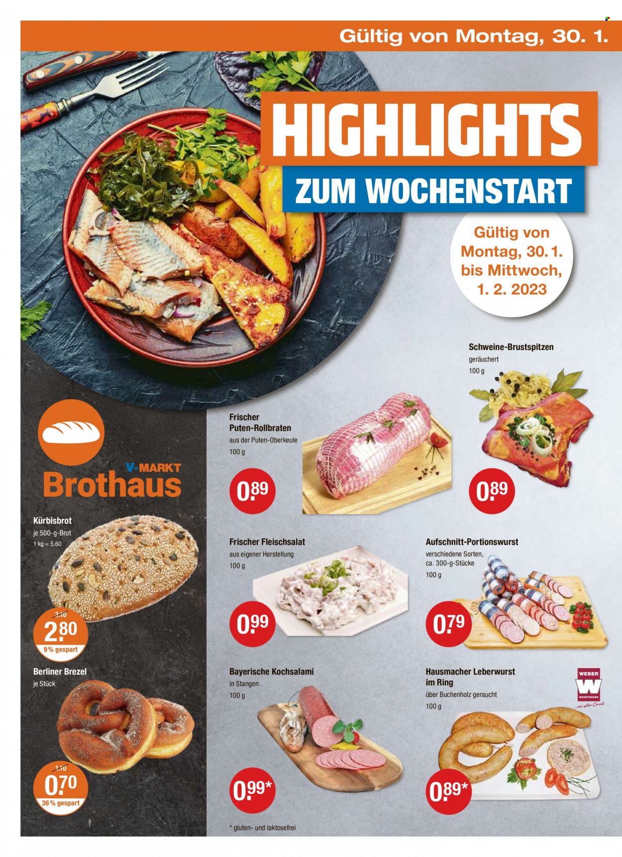 V-Markt Prospekte  - 26.01.2023 - 1.02.2023. Seite 18