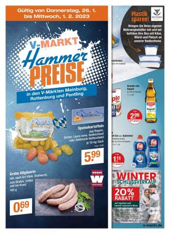 Prospekte V-Markt - 26.01.2023 - 1.02.2023.