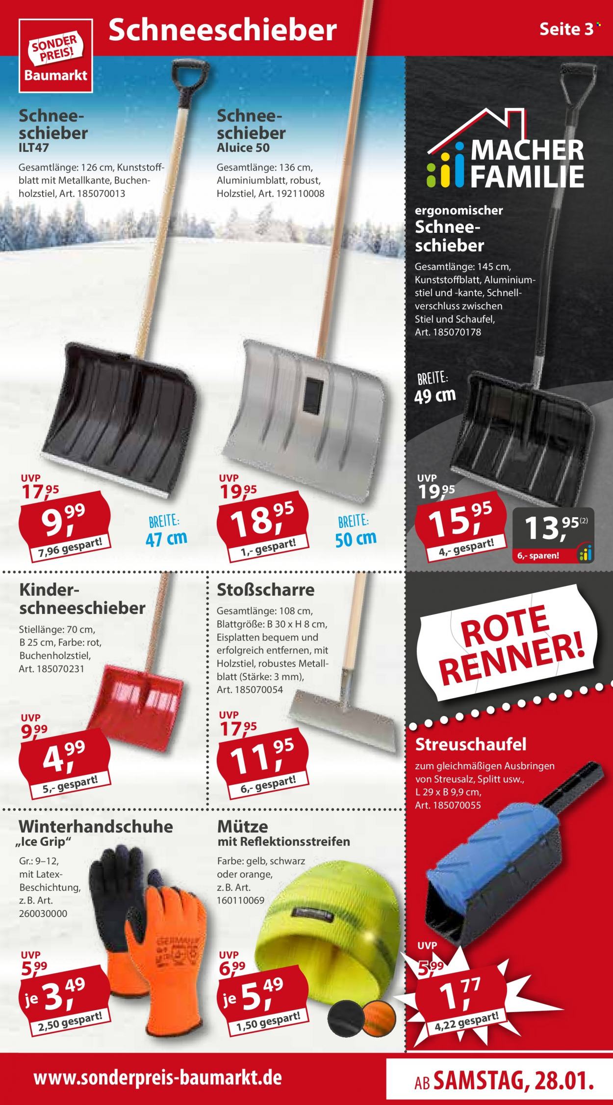 Sonderpreis-Baumarkt Prospekte  - 28.01.2023 - 3.02.2023. Seite 3