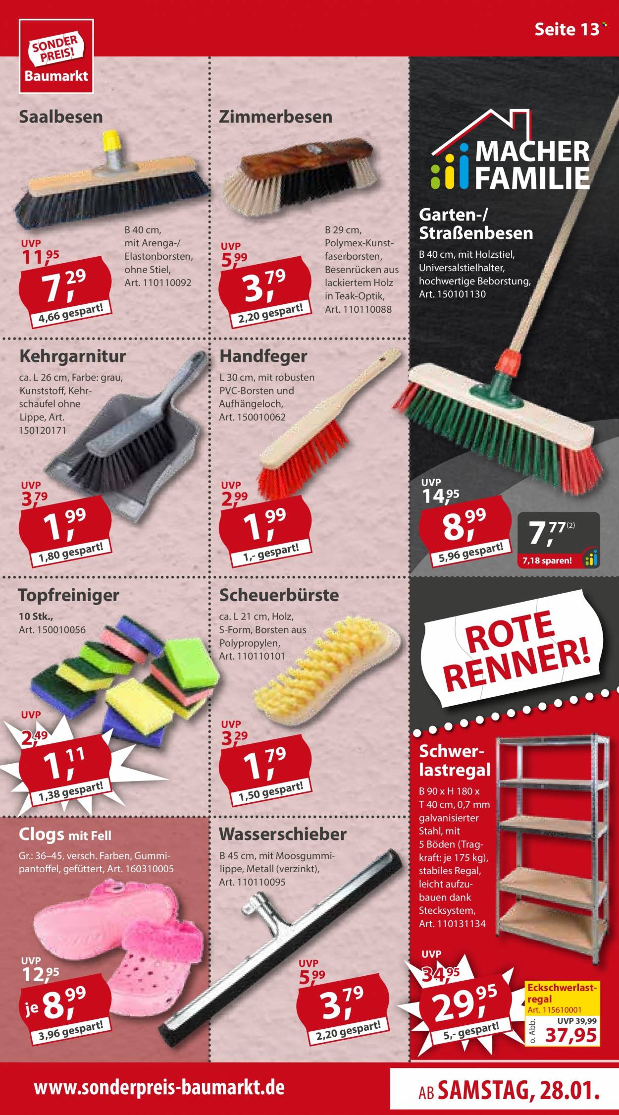 Sonderpreis-Baumarkt Prospekte  - 28.01.2023 - 3.02.2023. Seite 13