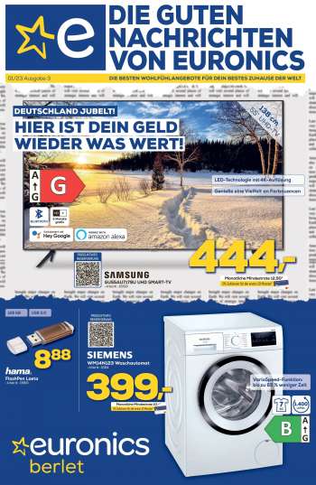 Prospekte Euronics - 21.01.2023 - 27.01.2023.