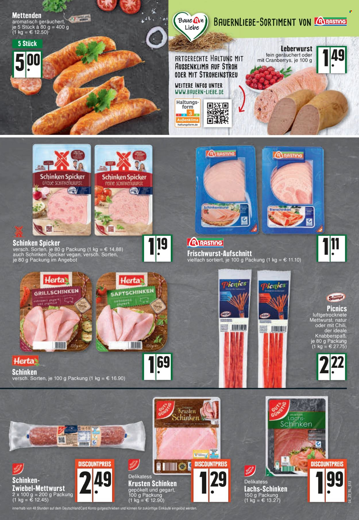 Edeka Prospekte  - 23.01.2023 - 28.01.2023. Seite 13