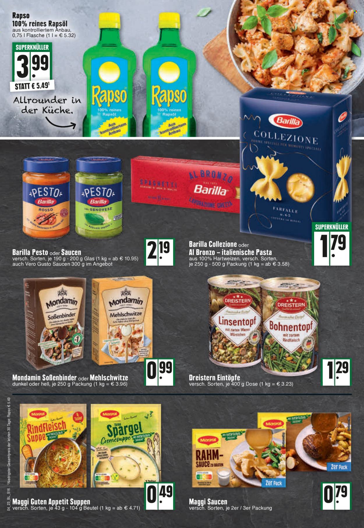 Edeka Prospekte  - 23.01.2023 - 28.01.2023. Seite 16