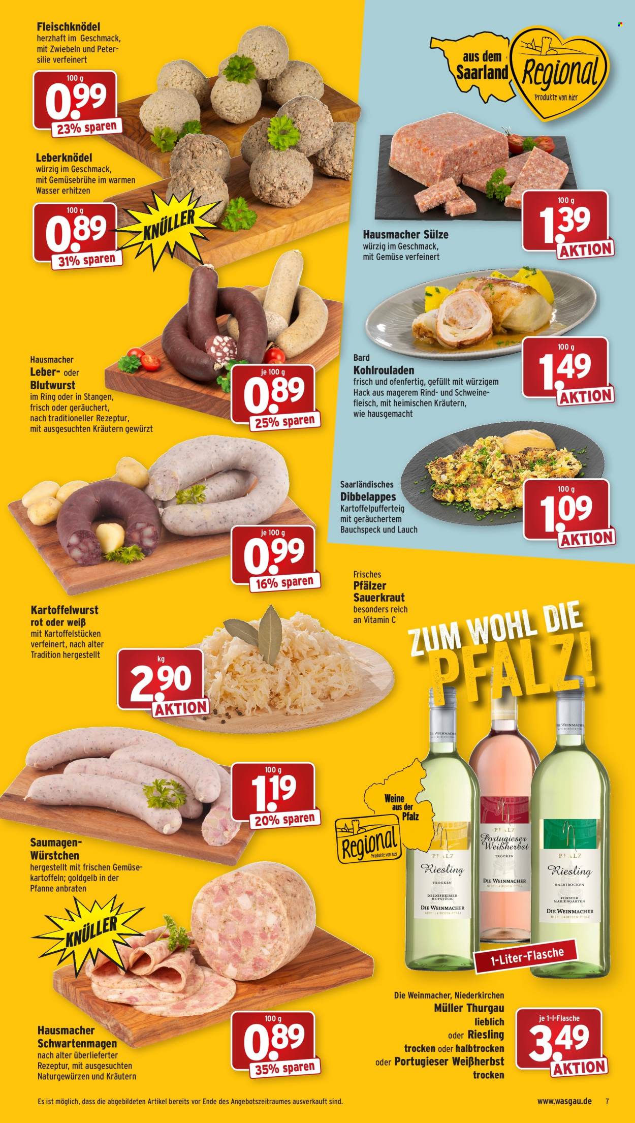 Wasgau Prospekte  - 23.01.2023 - 28.01.2023. Seite 7