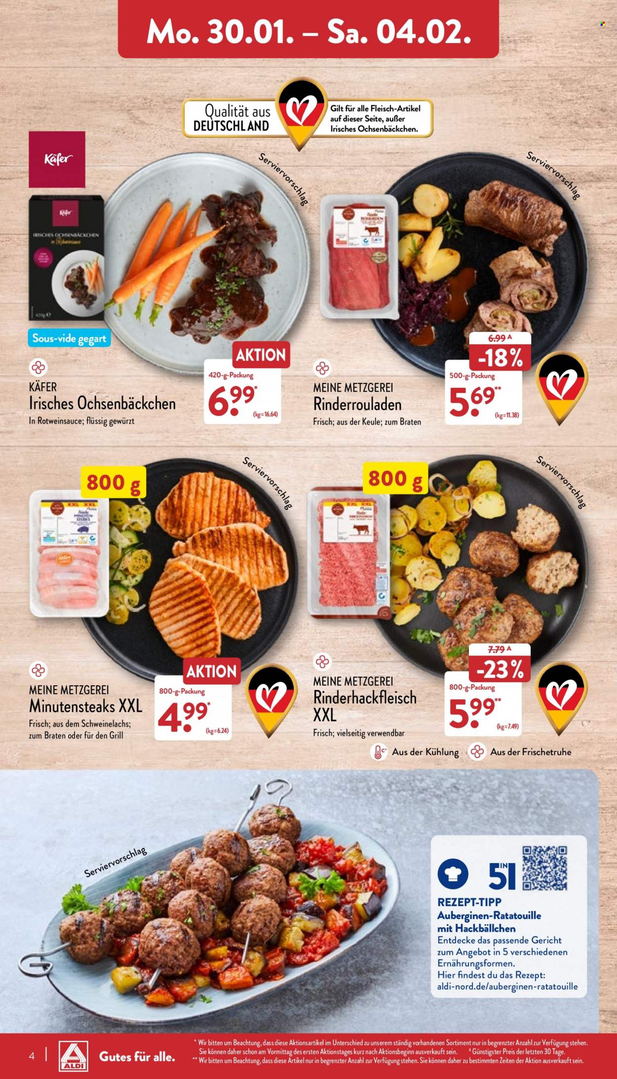 ALDI Nord Prospekte  - 30.01.2023 - 4.02.2023. Seite 4