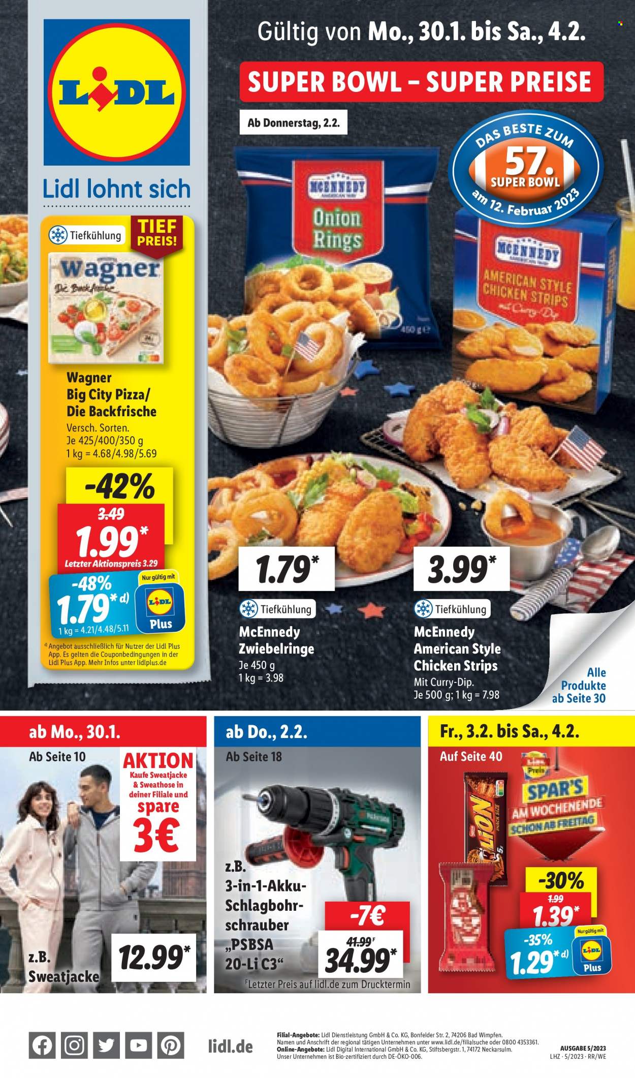 Lidl Prospekte  - 30.01.2023 - 4.02.2023. Seite 1