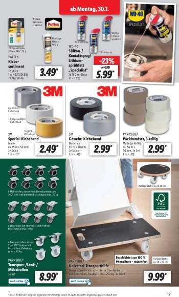 thumbnail - PARKSIDE® Packbandset, 3-teilig