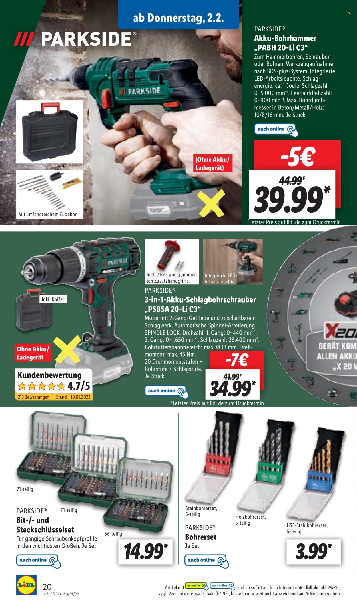 Lidl Prospekte  - 30.01.2023 - 4.02.2023. Seite 20