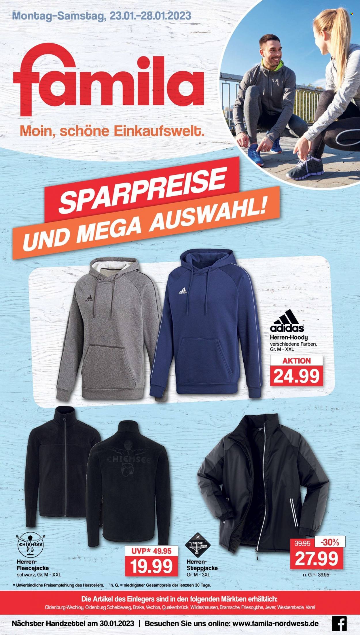 famila Prospekte  - 23.01.2023 - 28.01.2023. Seite 1