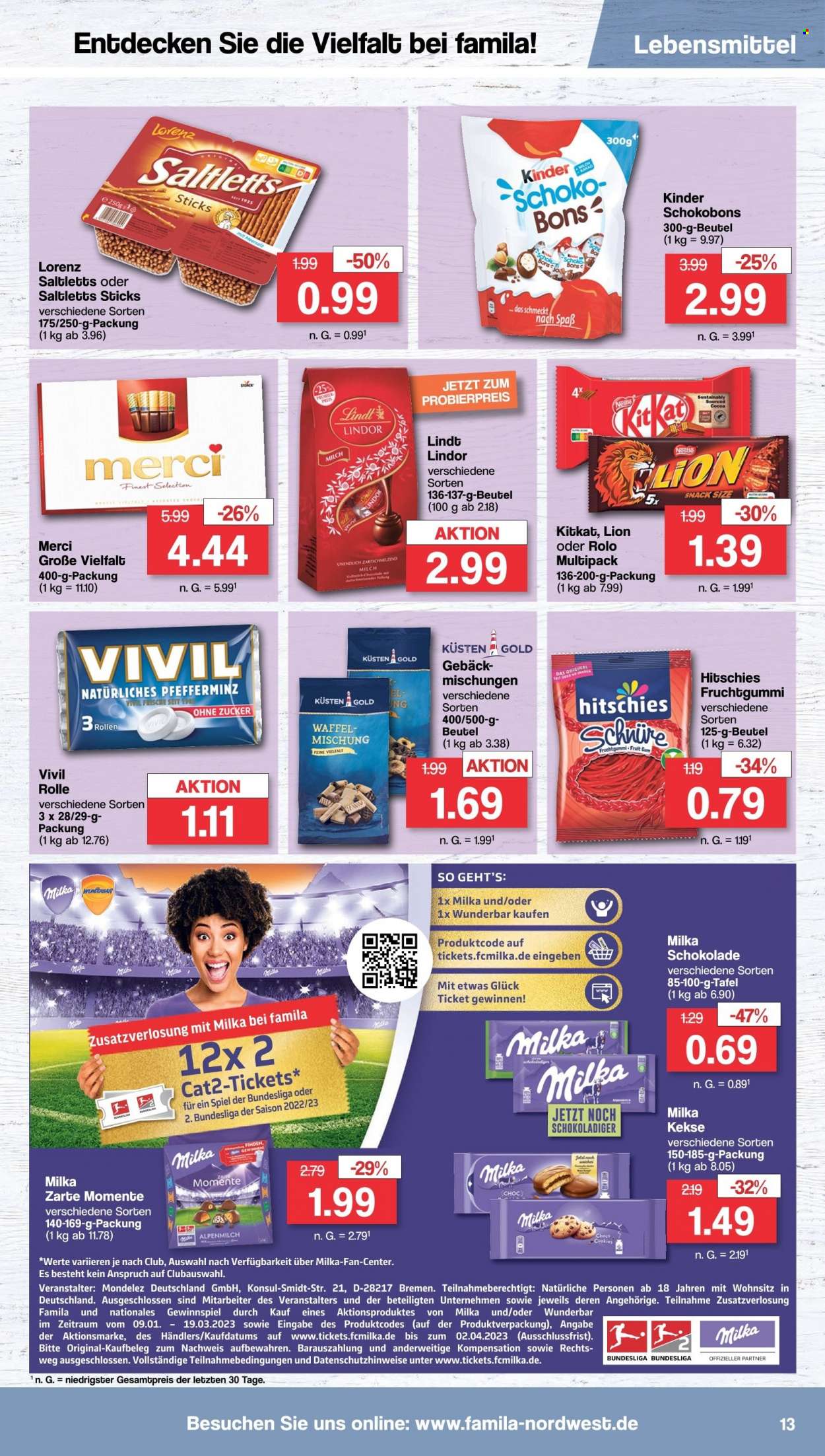 famila Prospekte  - 23.01.2023 - 28.01.2023. Seite 13
