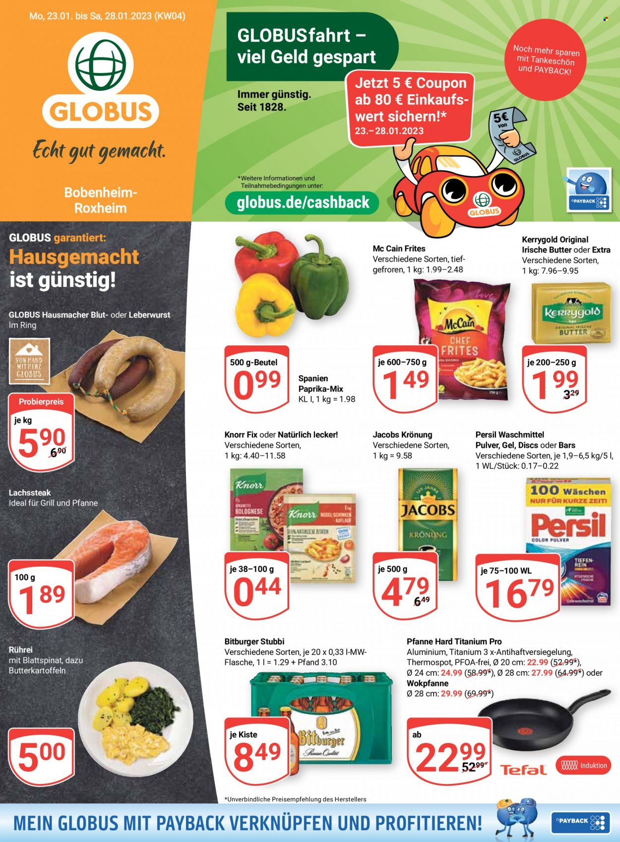 Globus Prospekte  - 23.01.2023 - 28.01.2023. Seite 1