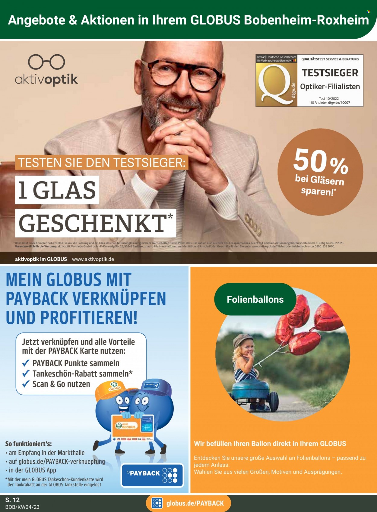 Globus Prospekte  - 23.01.2023 - 28.01.2023. Seite 12