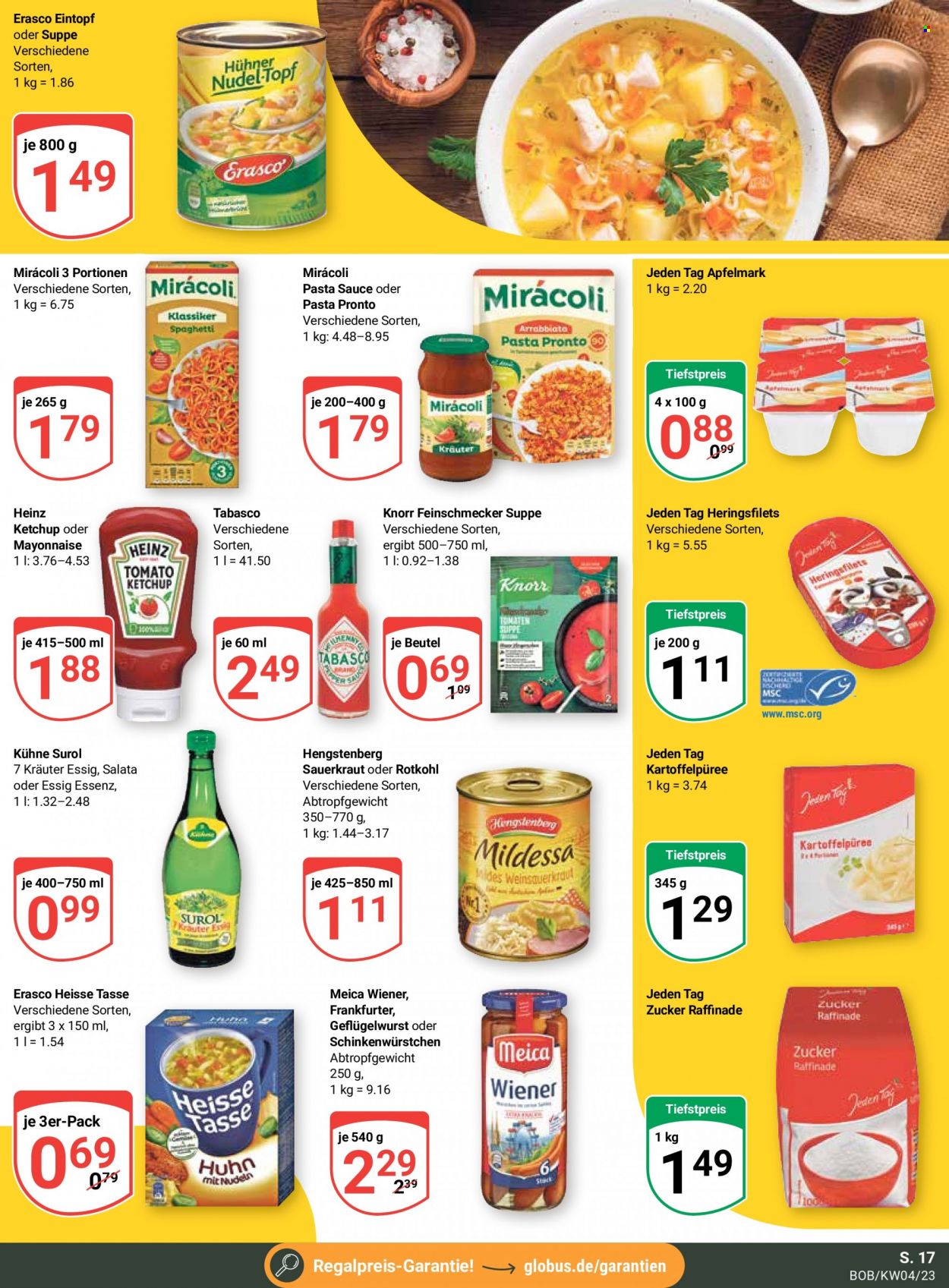 Globus Prospekte  - 23.01.2023 - 28.01.2023. Seite 17