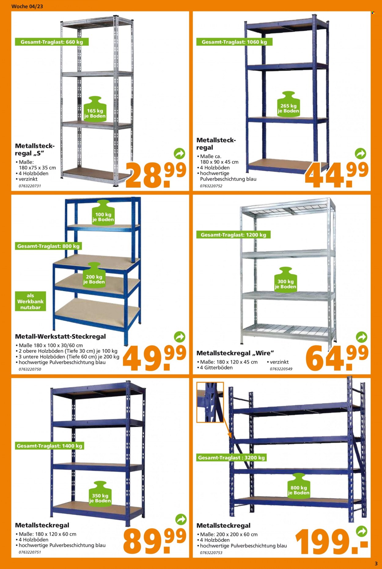 Globus Baumarkt Prospekte  - 23.01.2023 - 28.01.2023. Seite 3