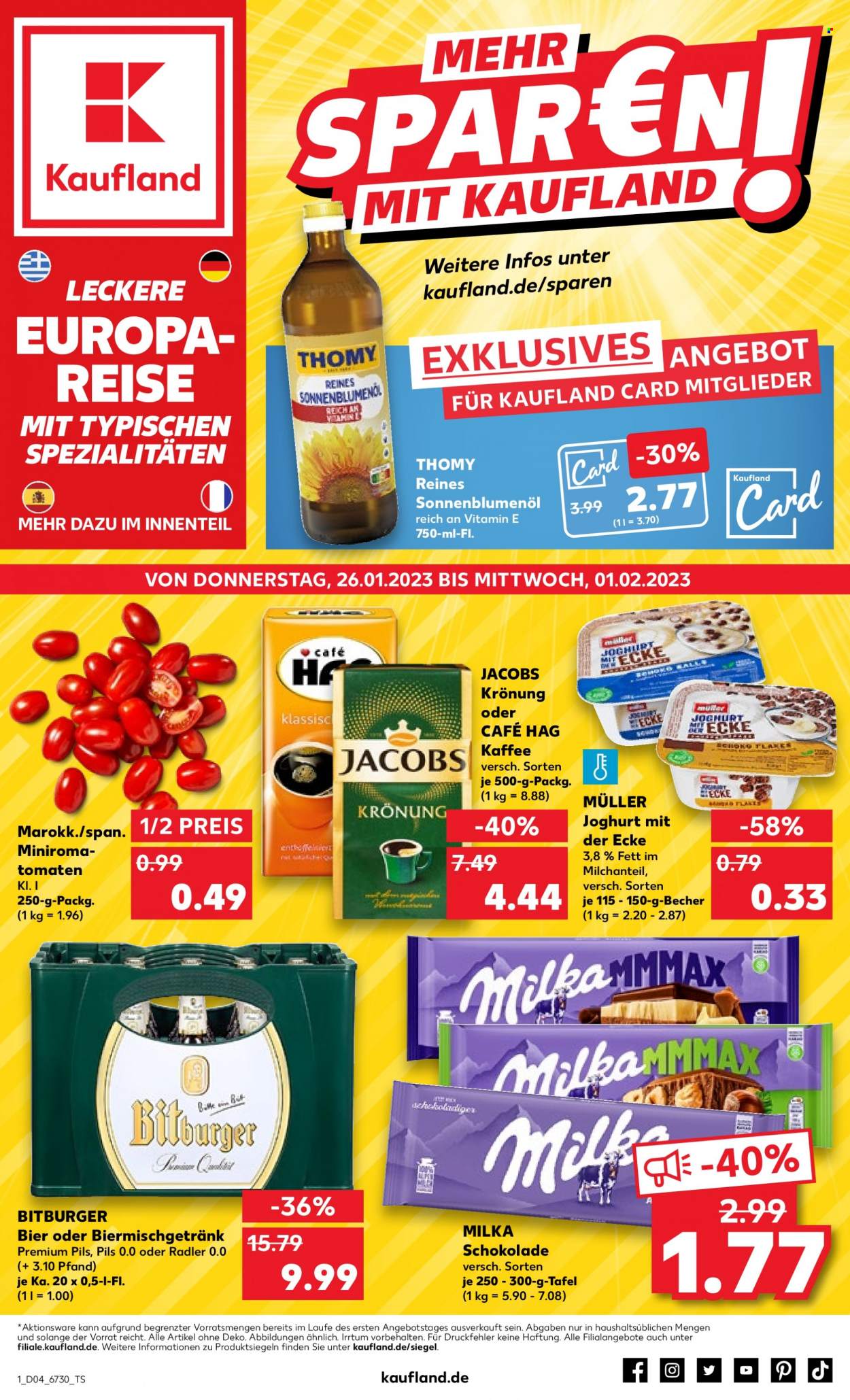 Kaufland Prospekte  - 26.01.2023 - 1.02.2023. Seite 1