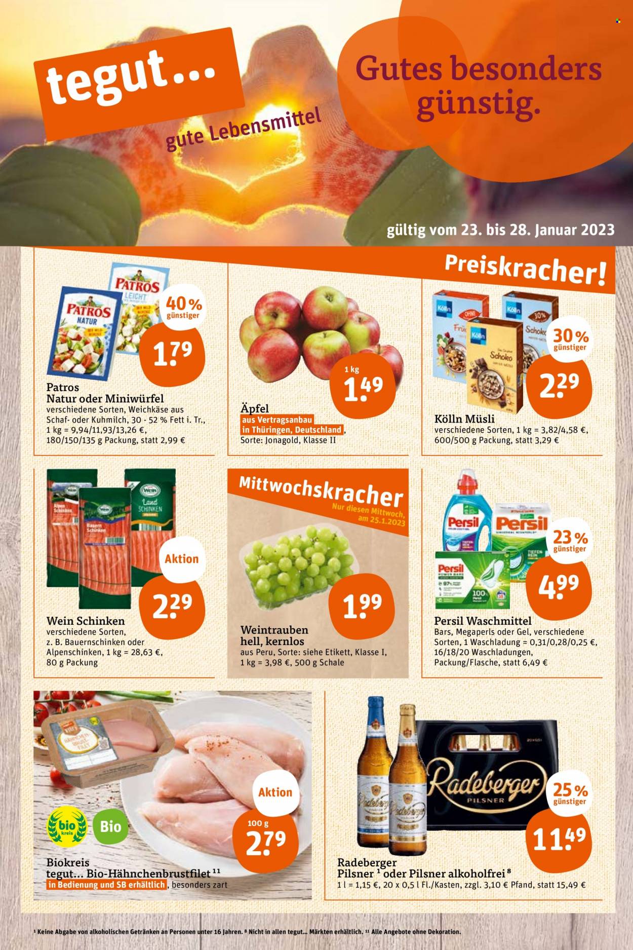 tegut... Prospekte  - 23.01.2023 - 28.01.2023. Seite 3