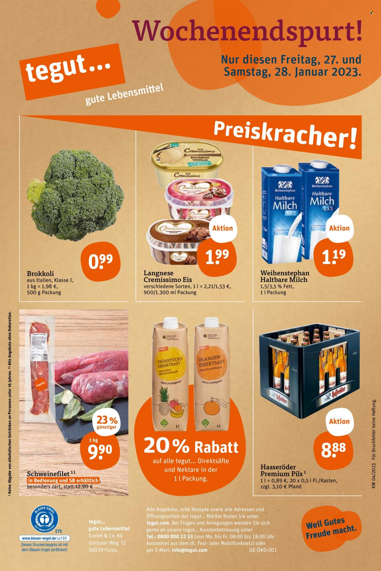 tegut... Prospekte  - 23.01.2023 - 28.01.2023. Seite 26