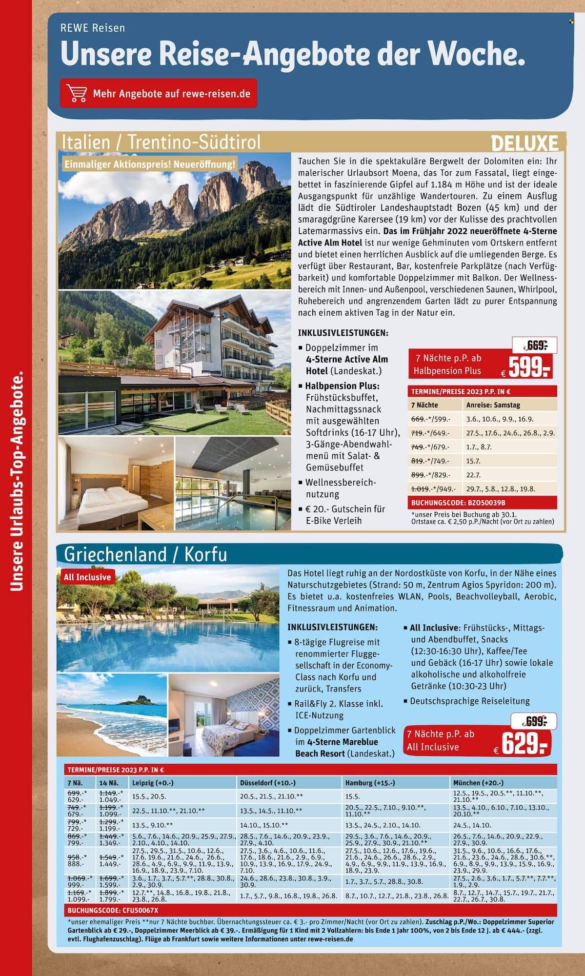 REWE Prospekte  - 23.01.2023 - 28.01.2023. Seite 22