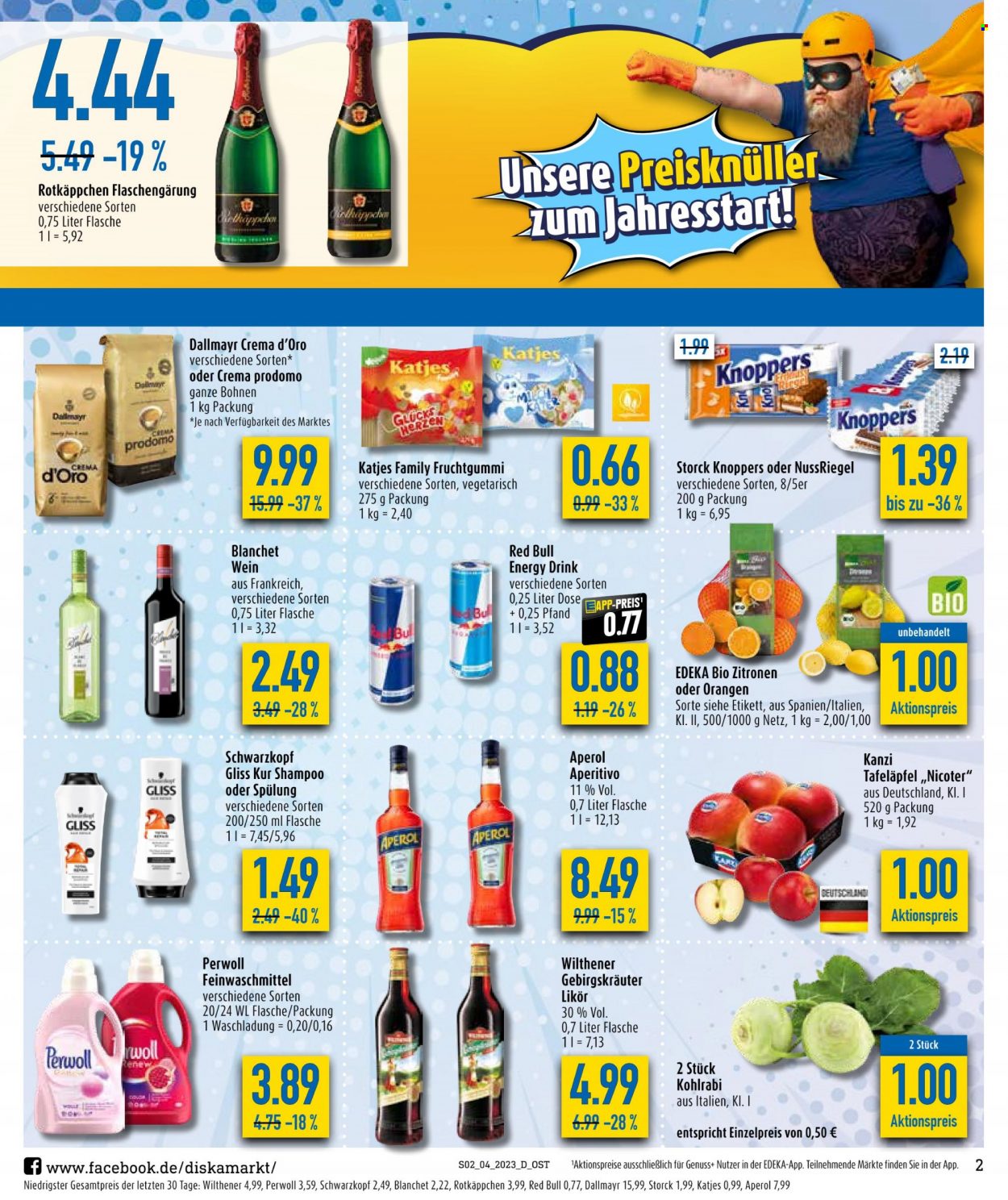 Diska Prospekte  - 23.01.2023 - 28.01.2023. Seite 2