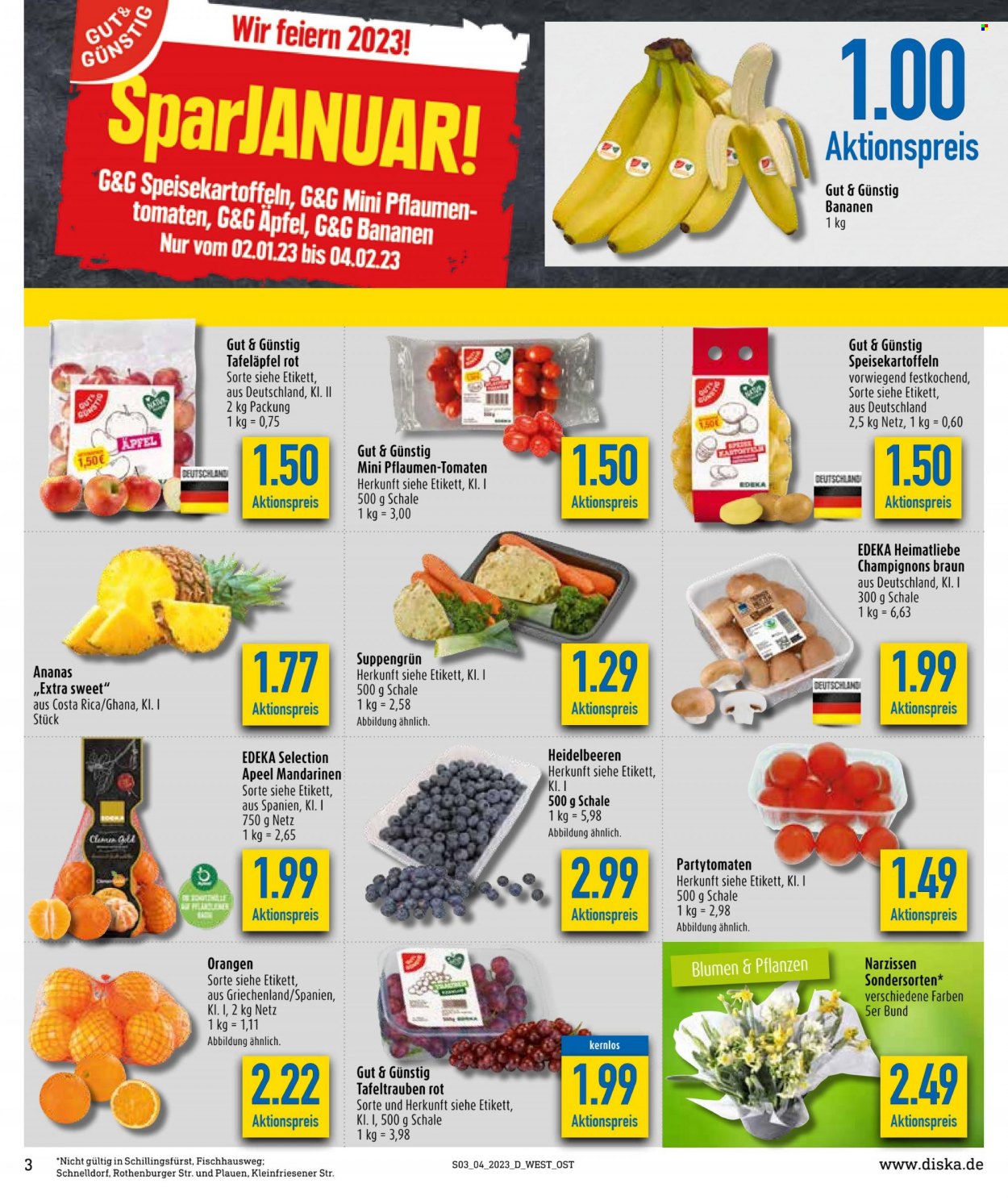 Diska Prospekte  - 23.01.2023 - 28.01.2023. Seite 3