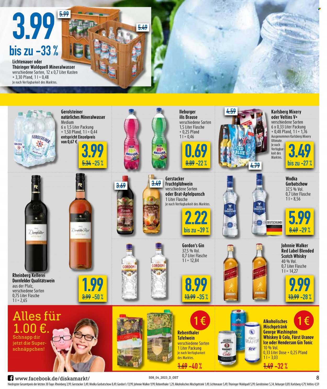 Diska Prospekte  - 23.01.2023 - 28.01.2023. Seite 8