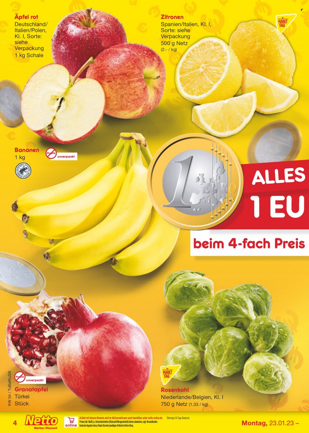 Netto Marken-Discount Prospekte  - 23.01.2023 - 28.01.2023. Seite 4