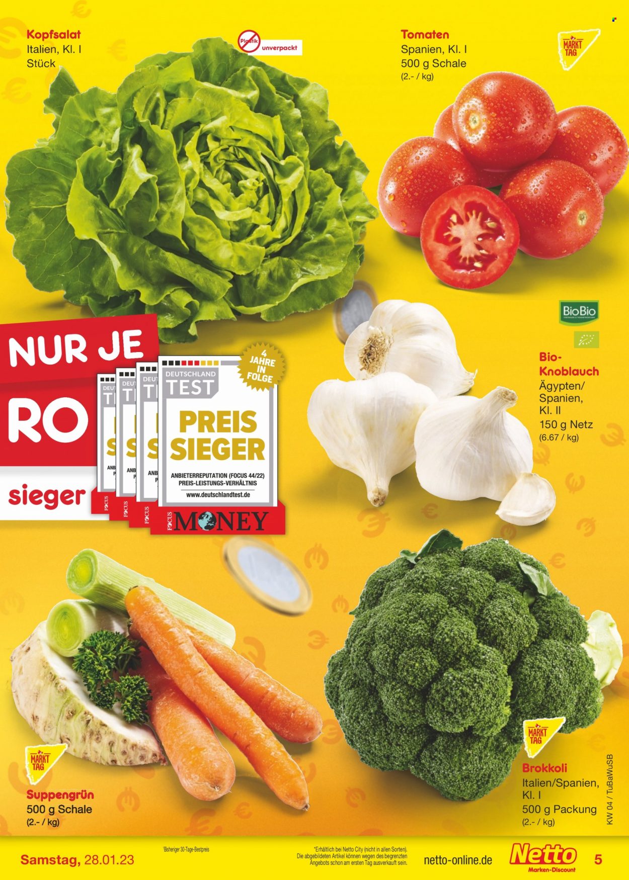 Netto Marken-Discount Prospekte  - 23.01.2023 - 28.01.2023. Seite 5