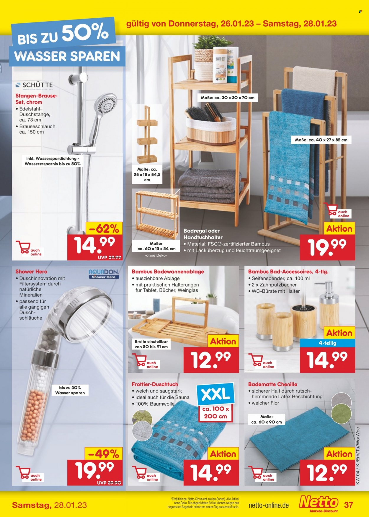 Netto Marken-Discount Prospekte  - 23.01.2023 - 28.01.2023. Seite 37