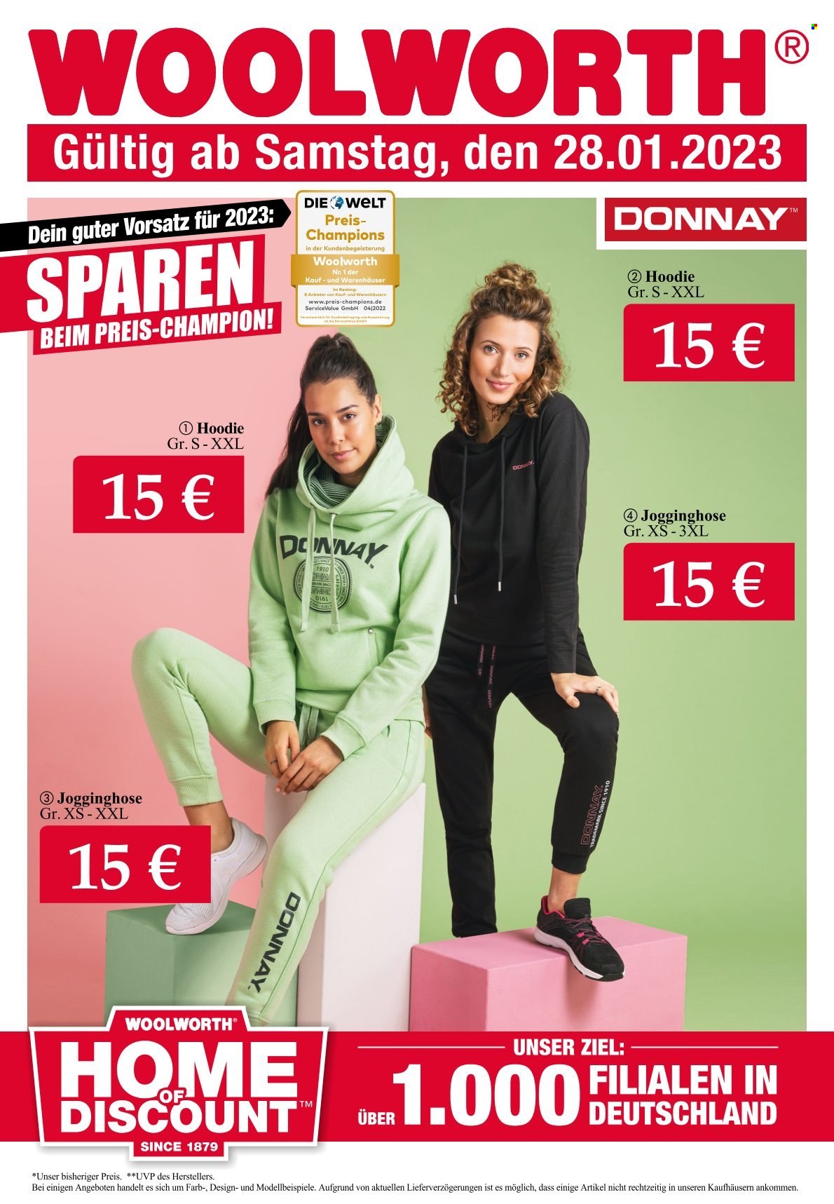 Woolworth Prospekte  - 28.01.2023 - 6.02.2023. Seite 1