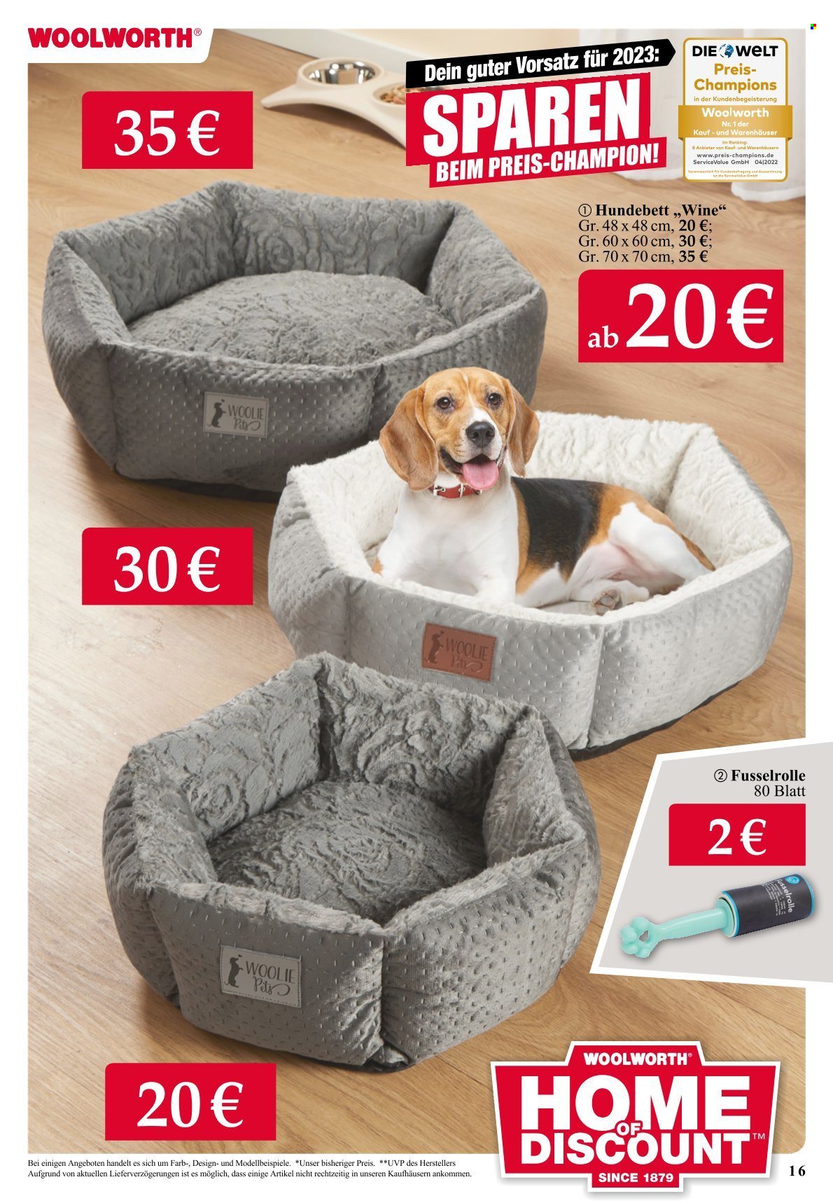 Woolworth Prospekte  - 28.01.2023 - 6.02.2023. Seite 16