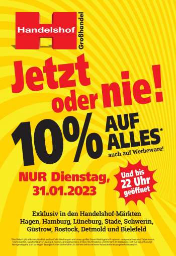 Prospekte Handelshof - 31.01.2023 - 31.01.2023.