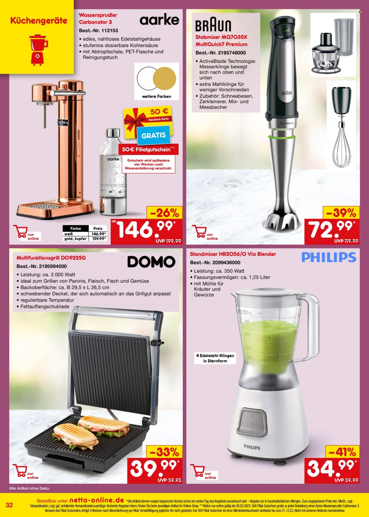 Netto Marken-Discount Prospekte  - 26.01.2023 - 28.01.2023. Seite 32
