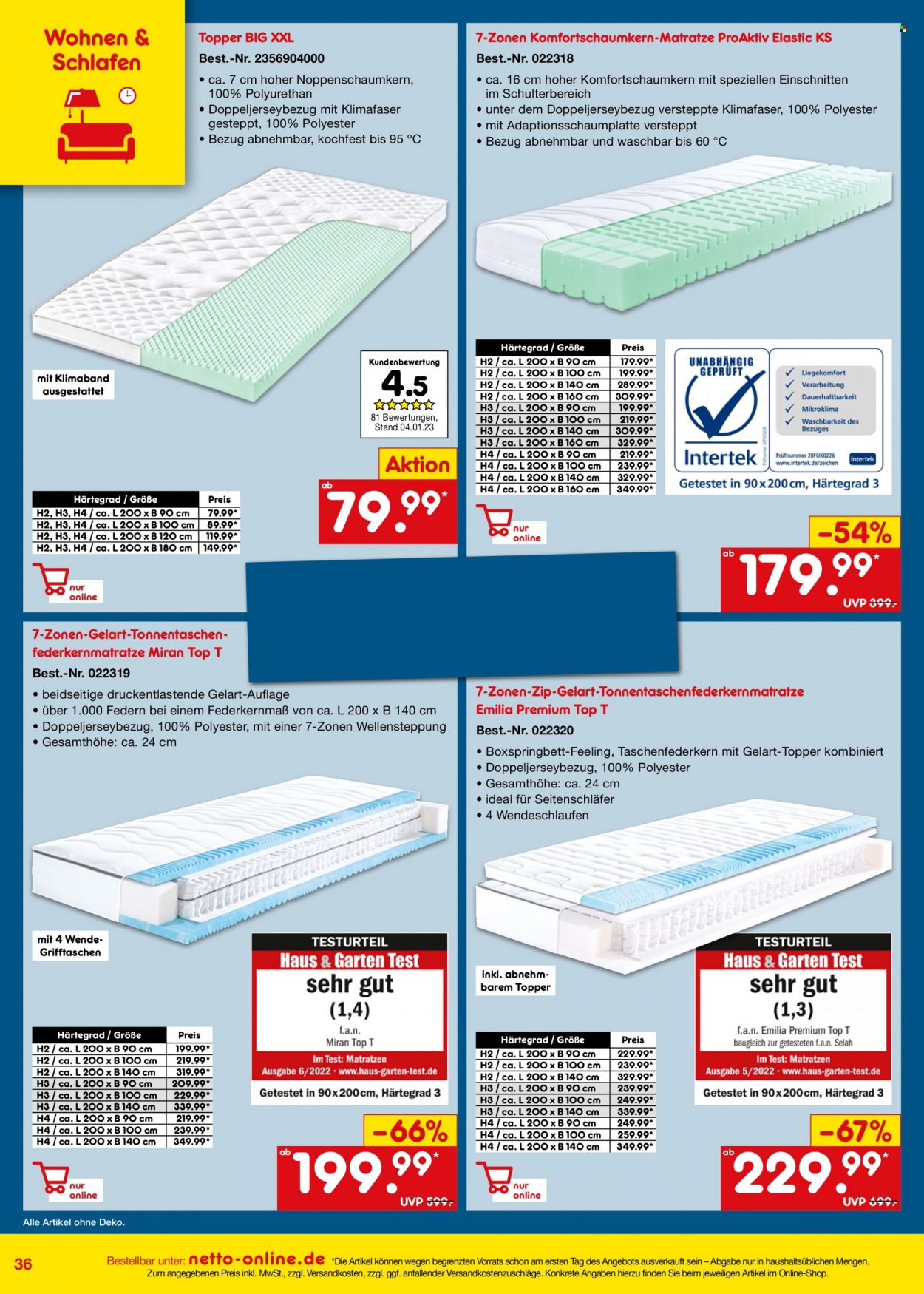 Netto Marken-Discount Prospekte  - 26.01.2023 - 28.01.2023. Seite 36
