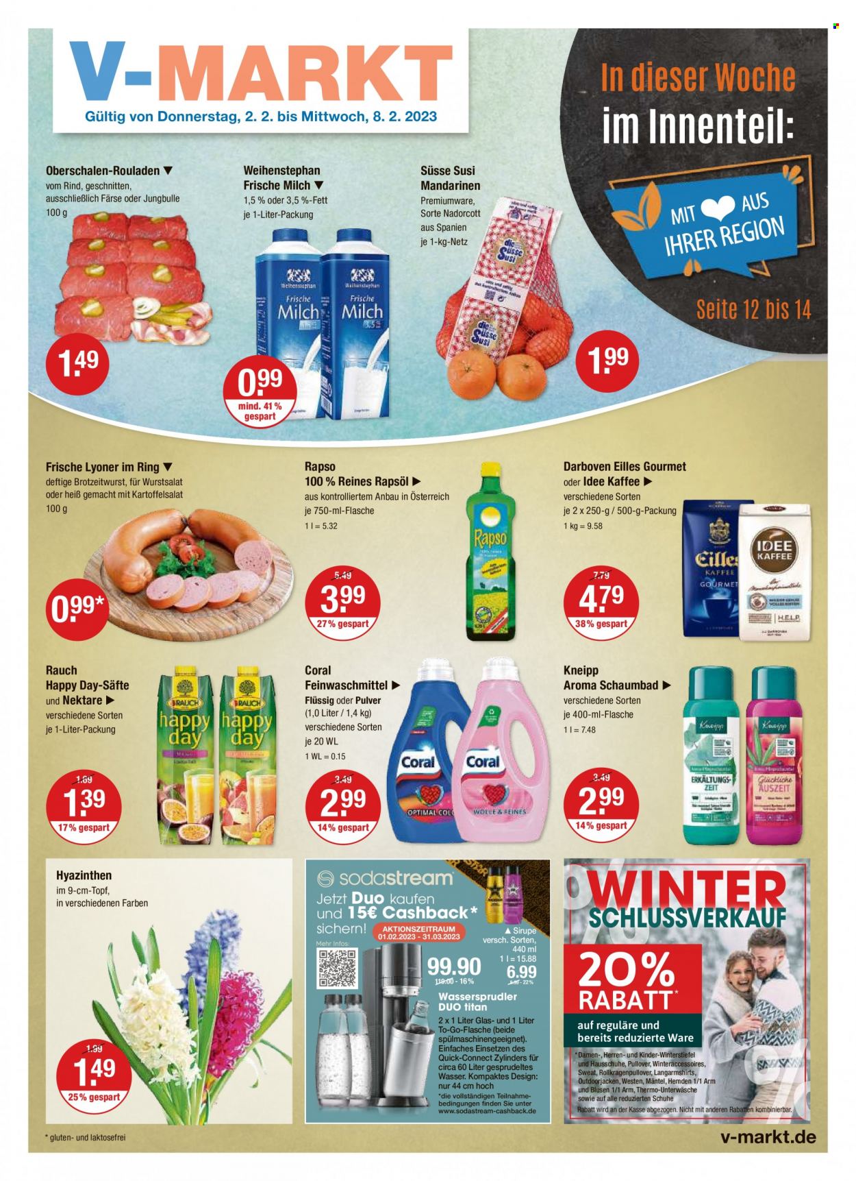 V-Markt Prospekte  - 2.02.2023 - 8.02.2023. Seite 1