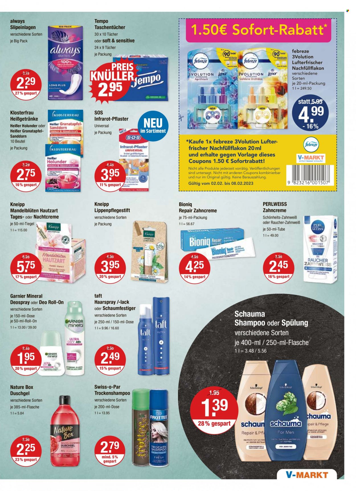 V-Markt Prospekte  - 2.02.2023 - 8.02.2023. Seite 15
