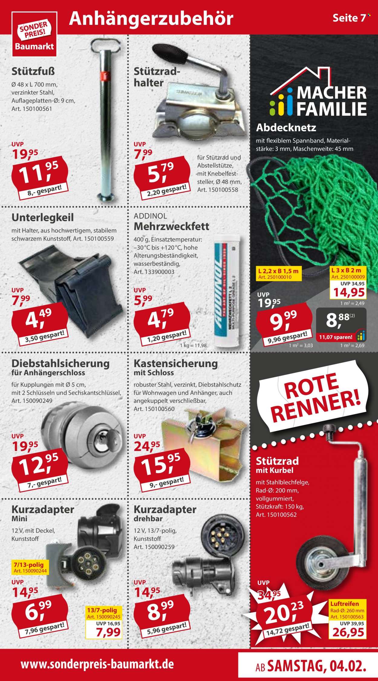 Sonderpreis-Baumarkt Prospekte  - 4.02.2023 - 10.02.2023. Seite 7