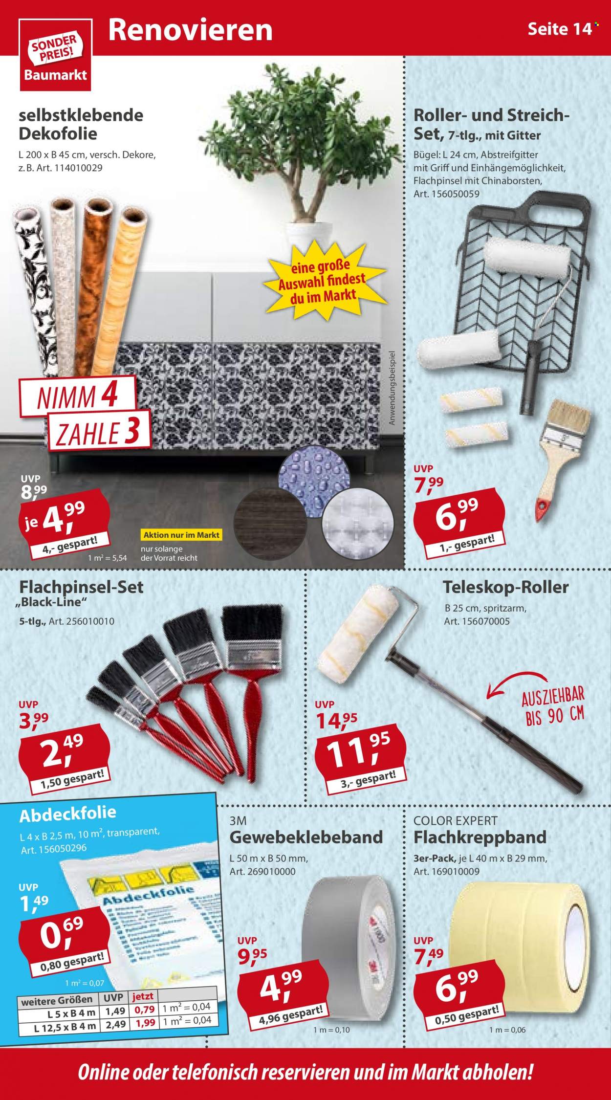 Sonderpreis-Baumarkt Prospekte  - 4.02.2023 - 10.02.2023. Seite 14