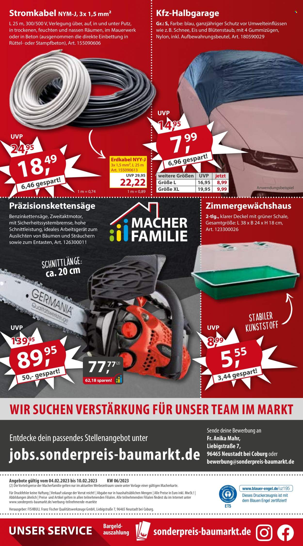 Sonderpreis-Baumarkt Prospekte  - 4.02.2023 - 10.02.2023. Seite 20