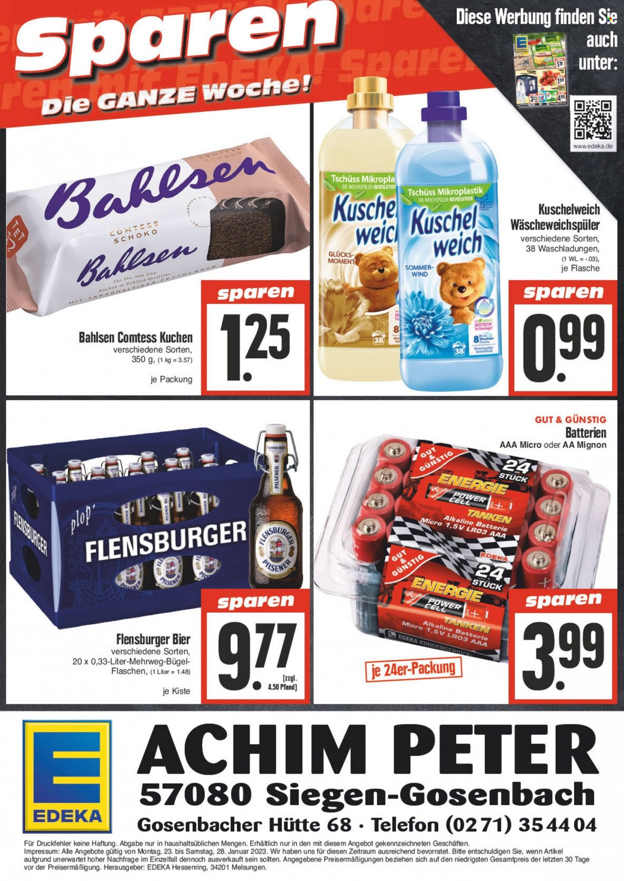 Edeka Prospekte  - 30.01.2023 - 4.02.2023. Seite 12