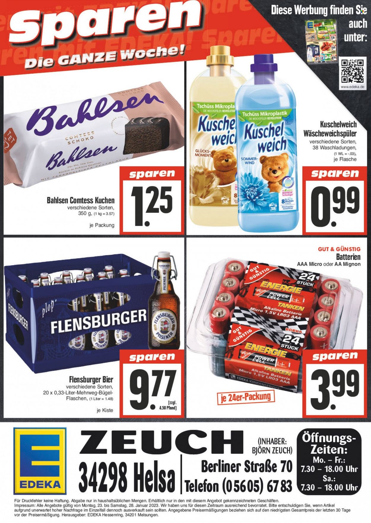 Edeka Prospekte  - 30.01.2023 - 4.02.2023. Seite 12