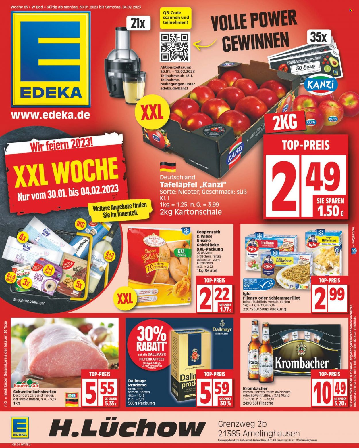 Edeka Prospekte  - 30.01.2023 - 4.02.2023. Seite 1