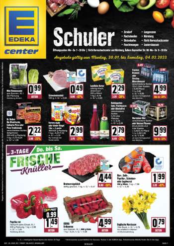 Prospekte Edeka - 30.01.2023 - 4.02.2023.